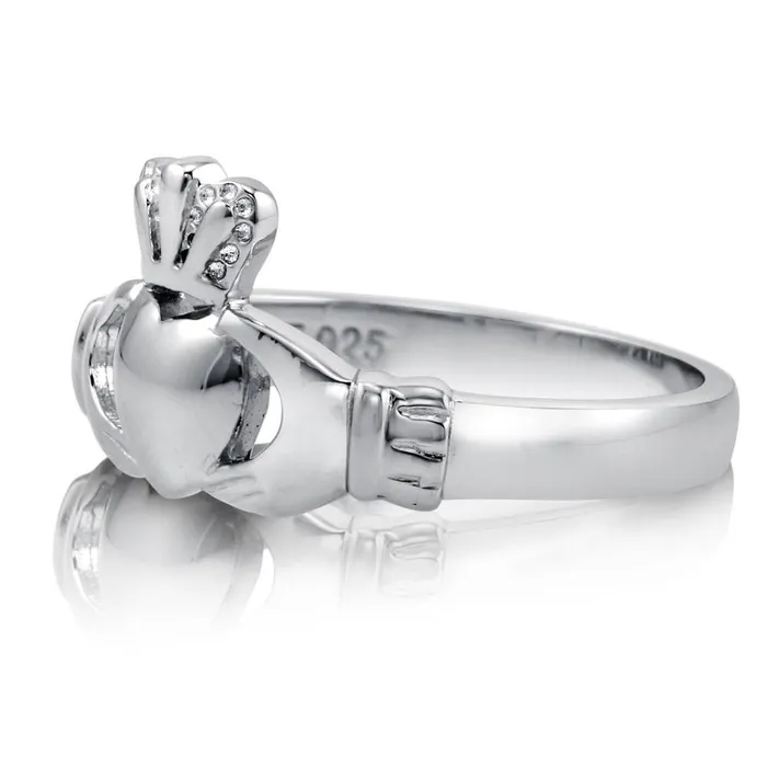 BERRICLE Rings Claddagh Ring in Sterling Silver
