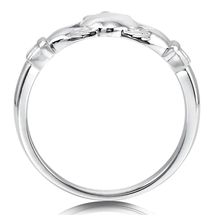 BERRICLE Rings Claddagh Ring in Sterling Silver