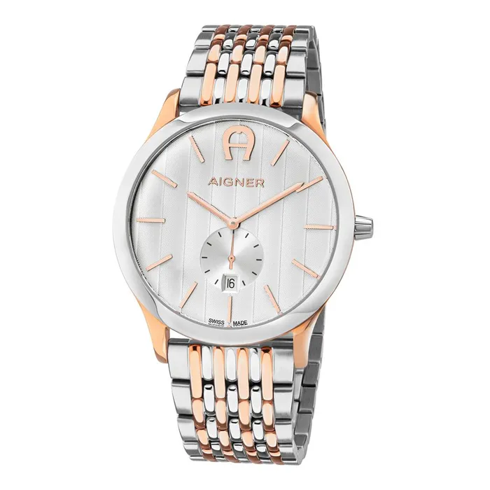 Bracelets Aigner Tre Mens Watch Stainless Steel With Rose Gold Plated Case Aigner Bracelets Aigner Tre Mens Watch Stainless Steel With Rose Gold Plated Case Aigner