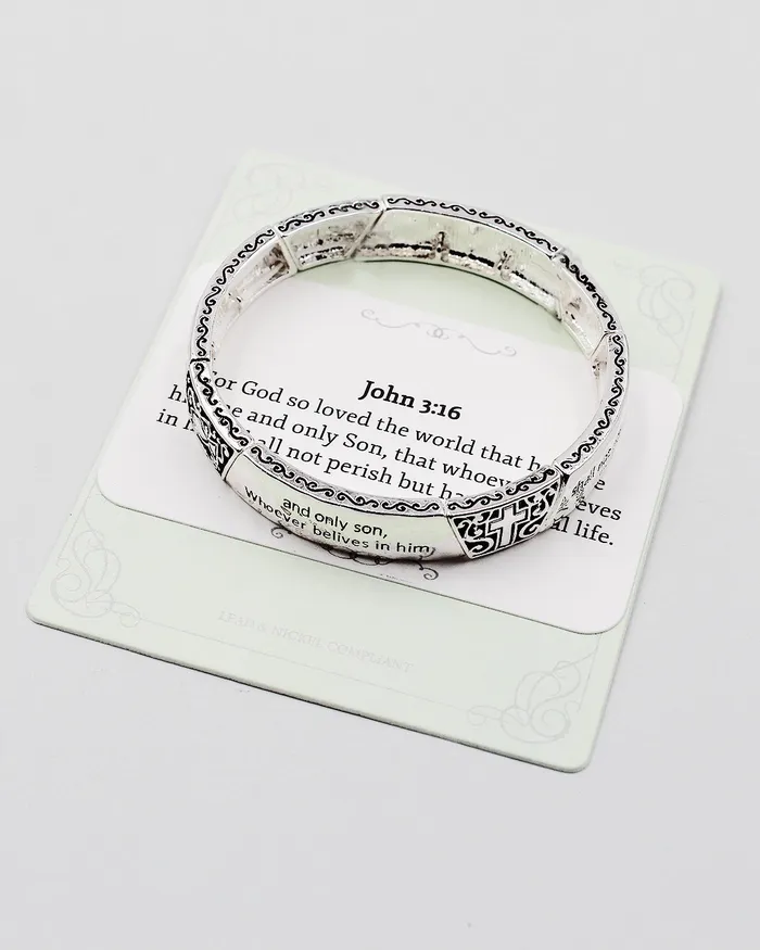 Bracelets check052722 JOHN 316 Stretch Bracelet