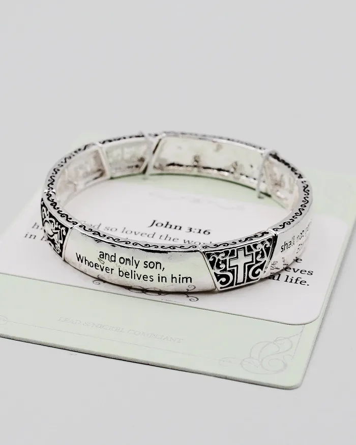 Bracelets check052722 JOHN 316 Stretch Bracelet Bracelets check052722 JOHN 316 Stretch Bracelet