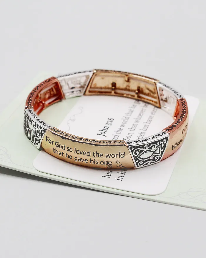 Bracelets check052722 JOHN 316 Stretch Bracelet Bracelets check052722 JOHN 316 Stretch Bracelet