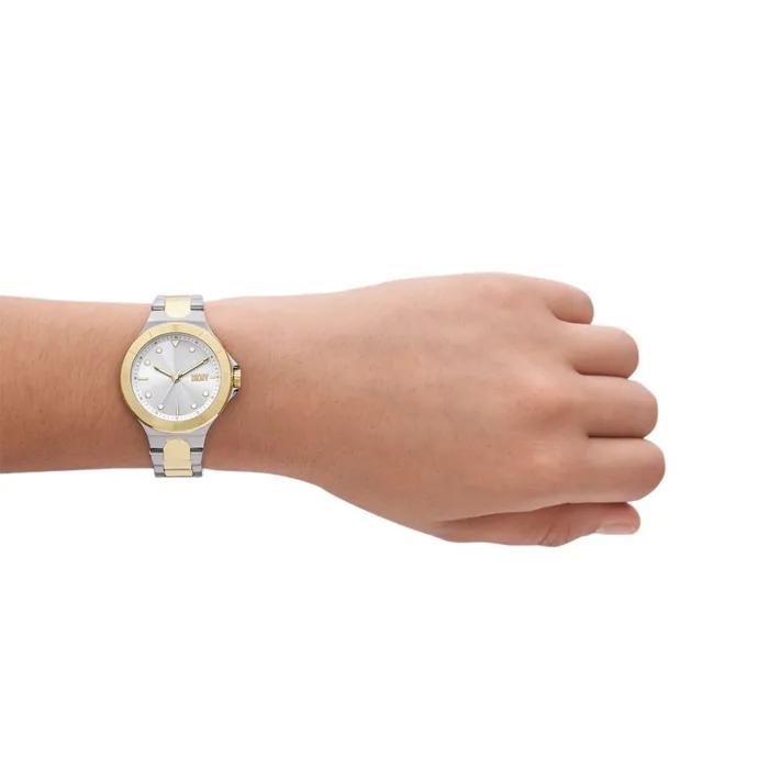 Bracelets Dkny DKNY Chambers Ladies TwoTone Stainless Steel Watch