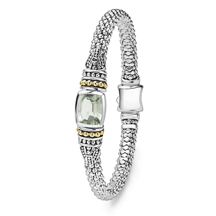 Bracelets Lagos Caviar Color Prasiolite Caviar Bracelet 6mm Bracelets Lagos Caviar Color Prasiolite Caviar Bracelet 6mm
