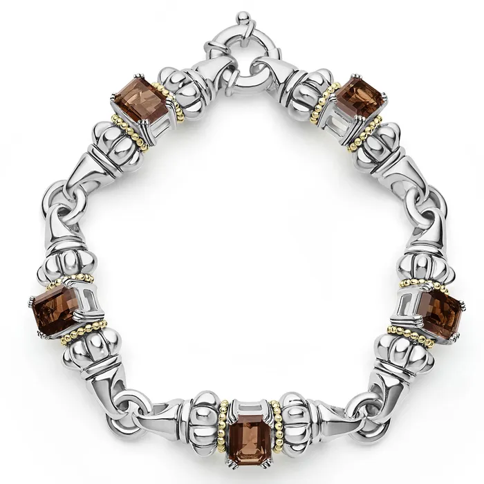 Bracelets LAGOS Glacier Classic Smokey Quartz Bracelet