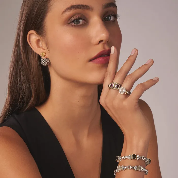 Bracelets LAGOS Glacier Classic Smokey Quartz Bracelet Bracelets LAGOS Glacier Classic Smokey Quartz Bracelet