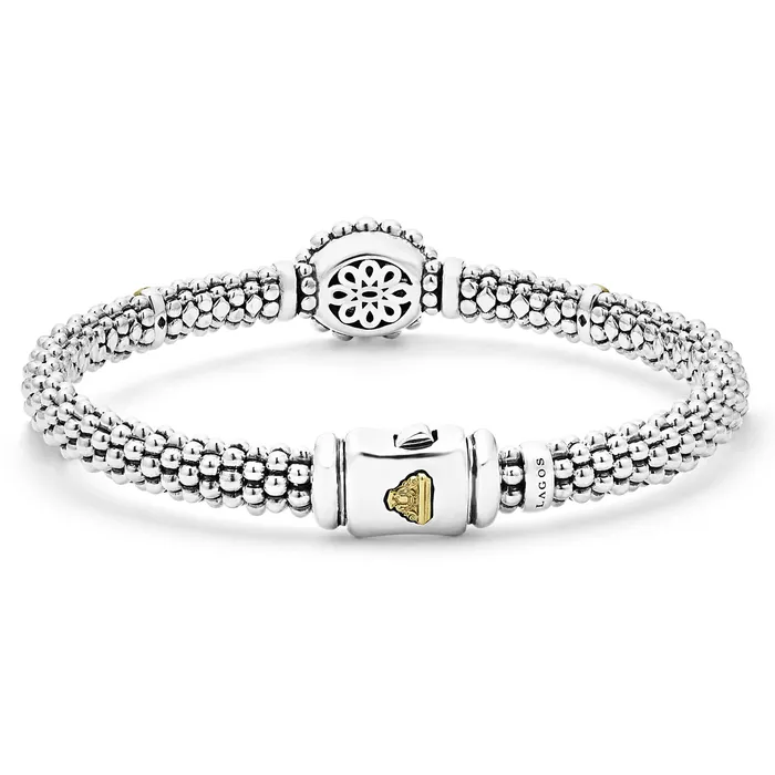 Bracelets LAGOS High Bar 18K Gold Dome Caviar Bracelet 6mm Bracelets LAGOS High Bar 18K Gold Dome Caviar Bracelet 6mm