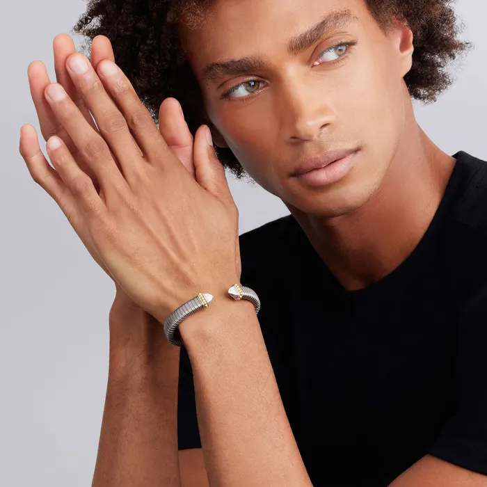 Bracelets LAGOS Signature Caviar Titanium Cuff Bracelet 9mm Bracelets LAGOS Signature Caviar Titanium Cuff Bracelet 9mm