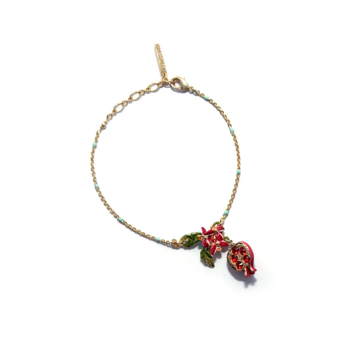 Bracelets Les Nereides Les Nereides Pomegranate Thin Bracelet