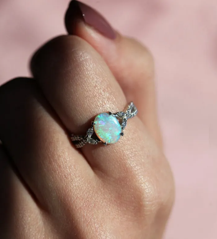 Capucinne Rings Karen Opal Ring