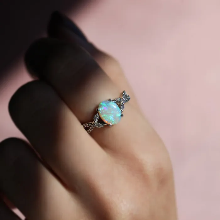 Capucinne Rings Karen Opal Ring