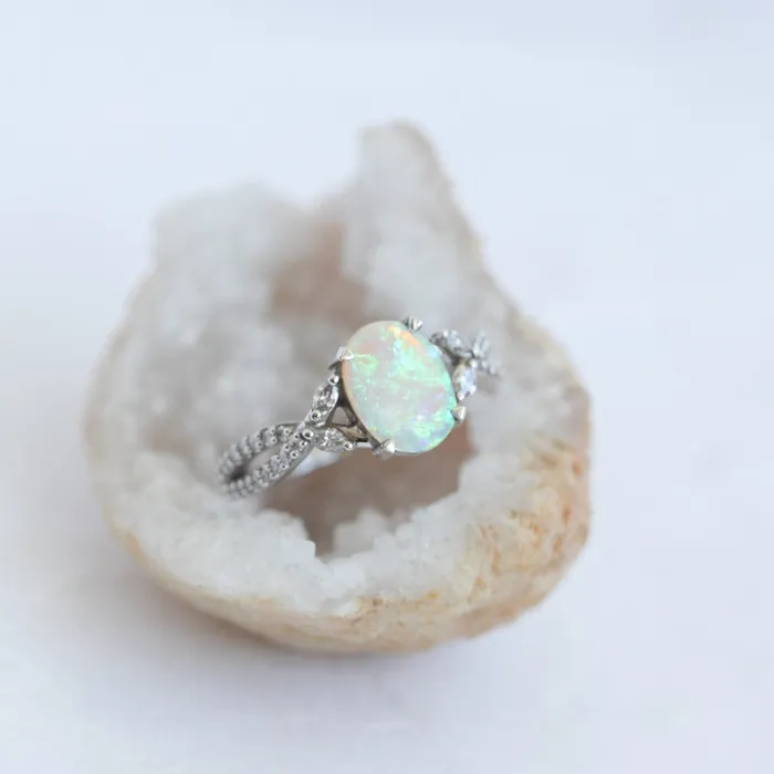 Capucinne Rings Karen Opal Ring