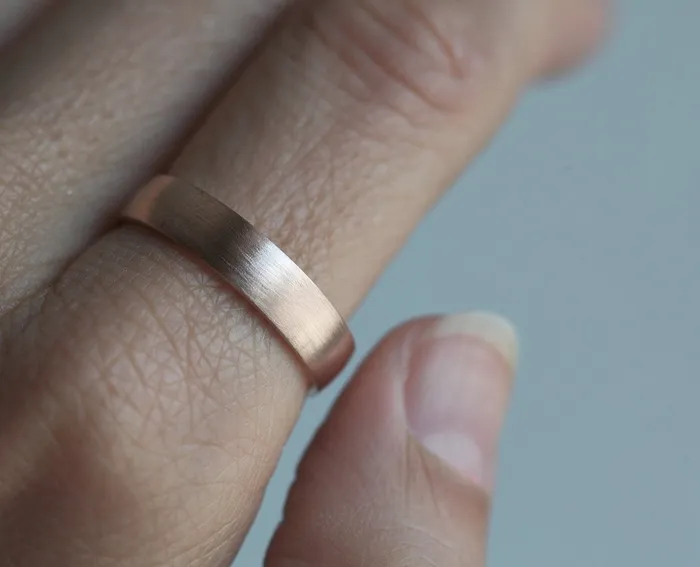 capucinne Rings Nico Gold Wedding Ring Men Band