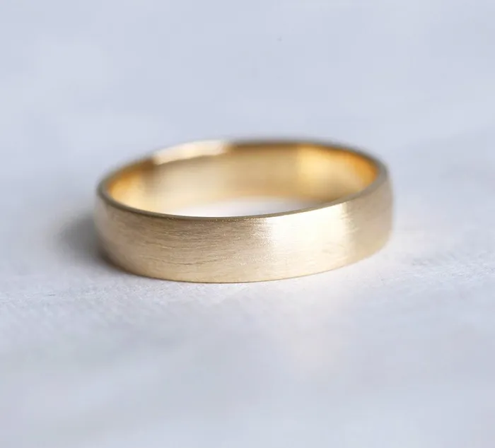 capucinne Rings Nico Gold Wedding Ring Men Band