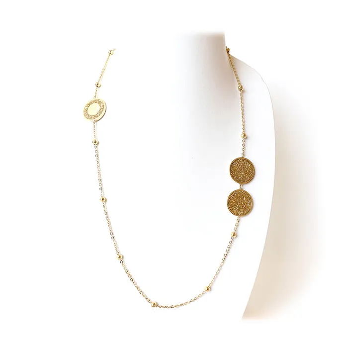 Cerruti Ladies Necklace Gold Plated Cerruti Necklaces