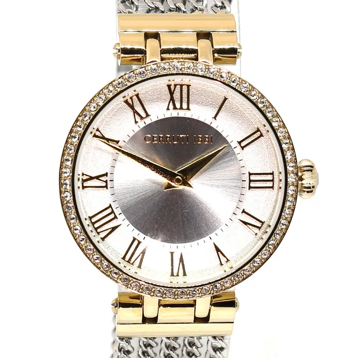 Cerruti Ladies Watch With Silver Dial And Silver Plated Metal Bracelet Cerruti Bracelets Cerruti Ladies Watch With Silver Dial And Silver Plated Metal Bracelet Cerruti Bracelets