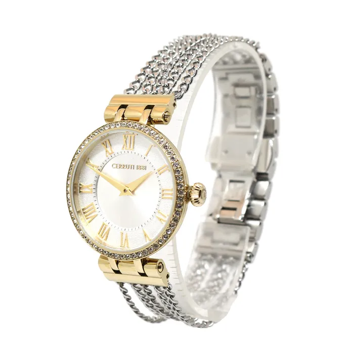 Cerruti Ladies Watch With Silver Dial And Silver Plated Metal Bracelet Cerruti Bracelets Cerruti Ladies Watch With Silver Dial And Silver Plated Metal Bracelet Cerruti Bracelets