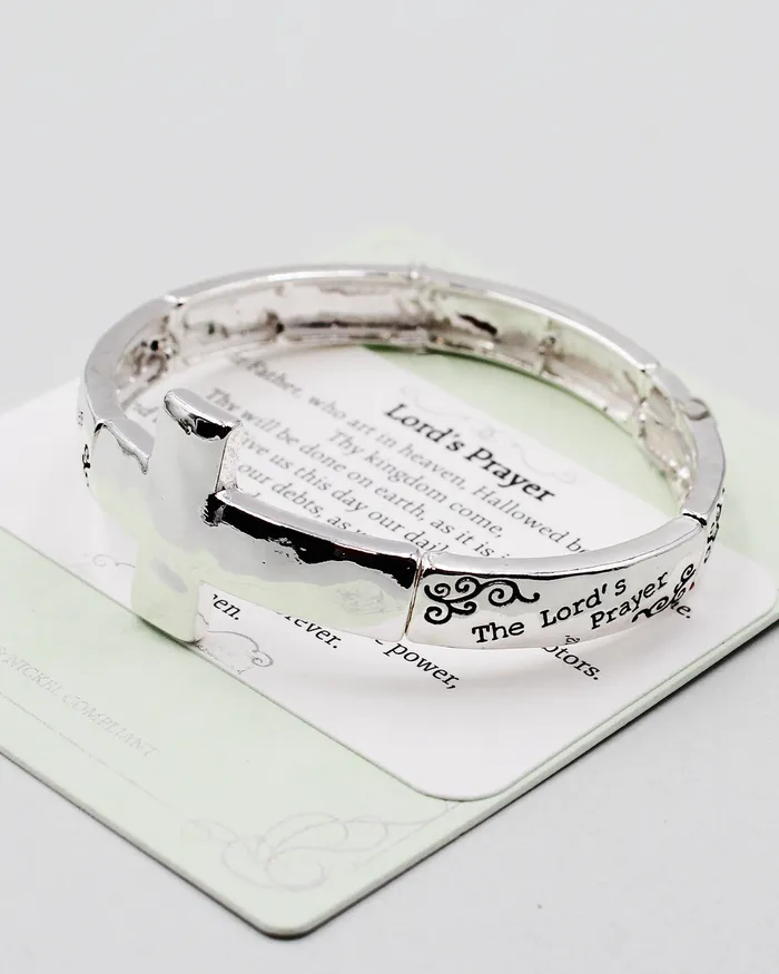 check052722 Bracelets LORDS PRAYER Stretch Bracelet check052722 Bracelets LORDS PRAYER Stretch Bracelet