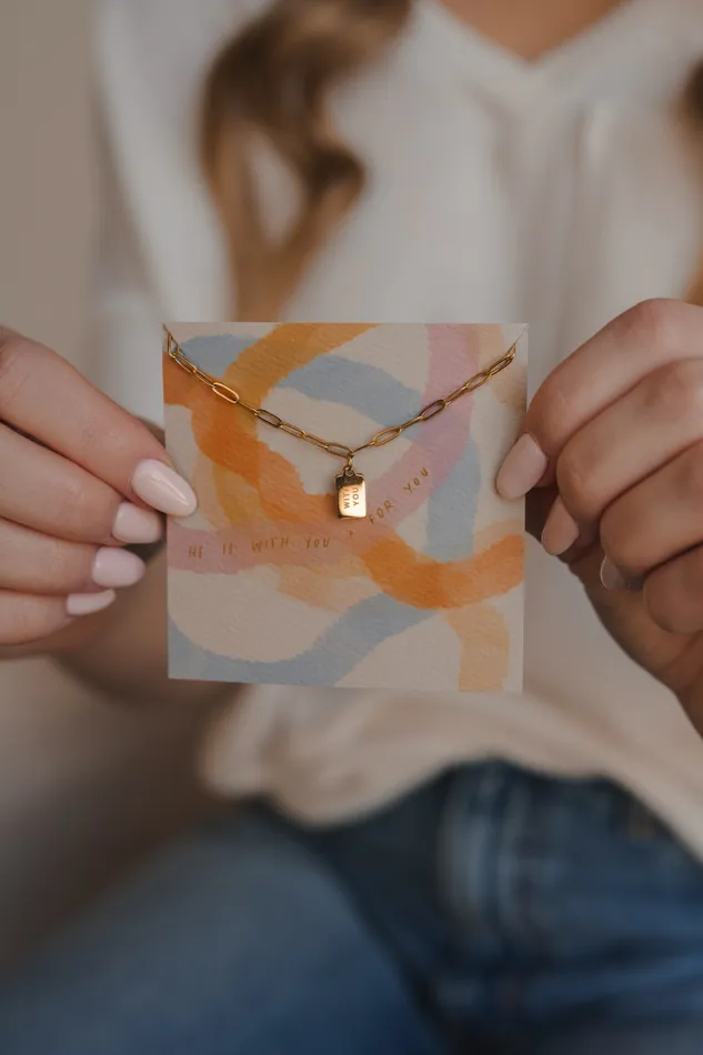 Dear Heart Necklaces With You Tag Necklace