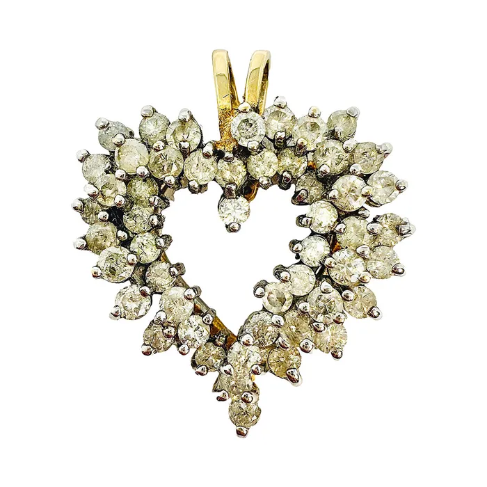 Diamond Heart Pendant Jewelry Necklaces