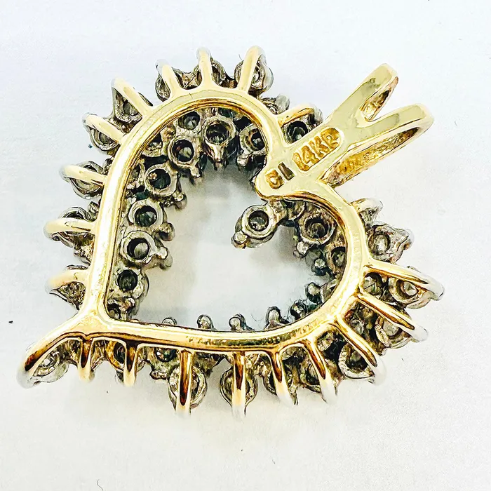 Diamond Heart Pendant Jewelry Necklaces
