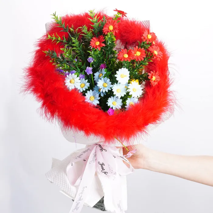 Dropshipped via Social Commerce Network Dxhycc 2 Yards Marabou Feather Boa for Crafts Wedding Party Halloween Costume Christmas Tree Decoration 20 Grams Red Necklaces