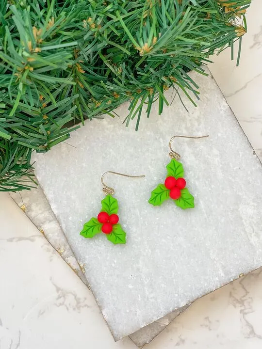 Earrings Prep Obsessed RNK Holly Clay Dangle Earrings