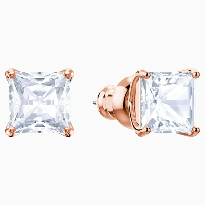 Earrings Swarovski Attract Stud Pierced Earrings White RoseGold Tone Swarovski Earrings Swarovski Attract Stud Pierced Earrings White RoseGold Tone Swarovski