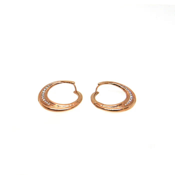 Esprit Earrings Ip RosegoldRound StyleWith Stone Esprit Earrings Esprit Earrings Ip RosegoldRound StyleWith Stone Esprit Earrings