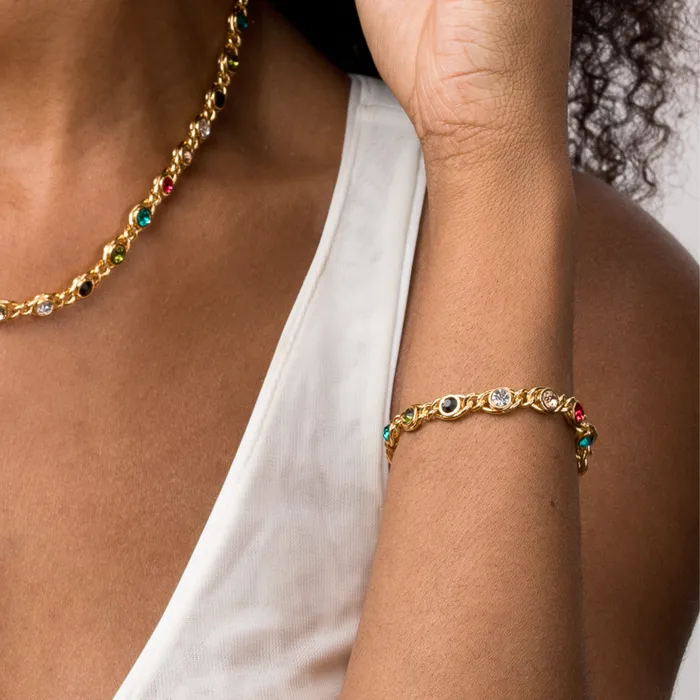 Hearts Valley Jewelry Bracelets Crystal Chroma Bracelet