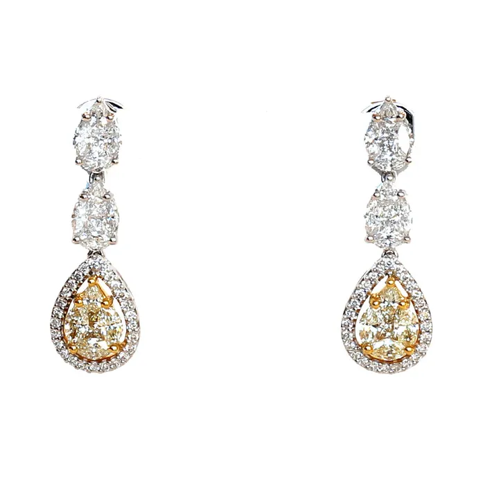 Korloff Earrings Korloff White Gold Earrings With Diamonds