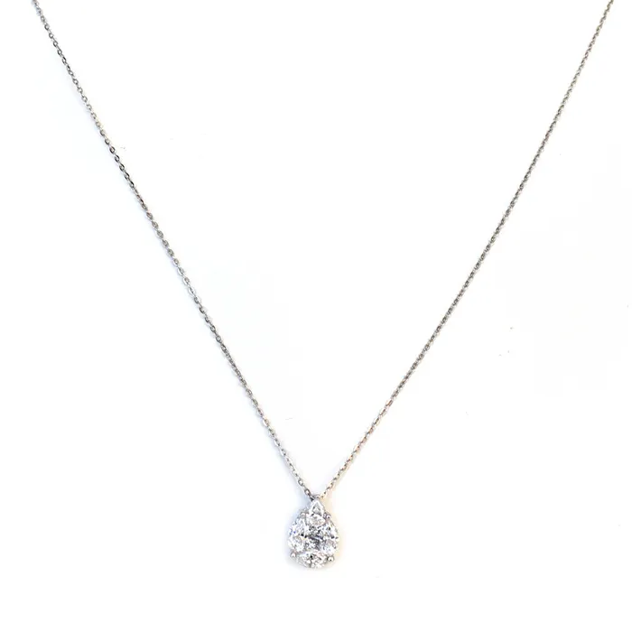 Korloff Necklace 18 Carat White Gold With Diamond Korloff Necklaces