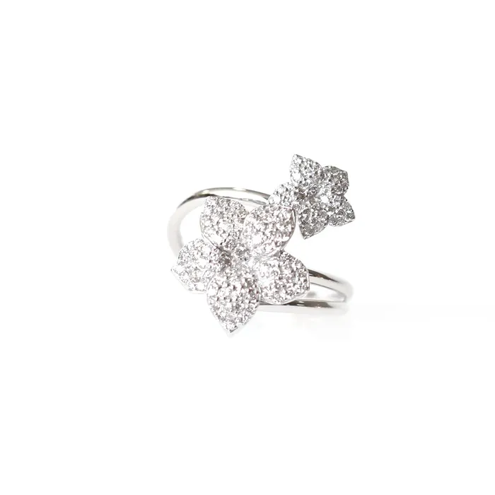 Korloff White Gold Ring With Diamonds Size 65 Korloff Rings