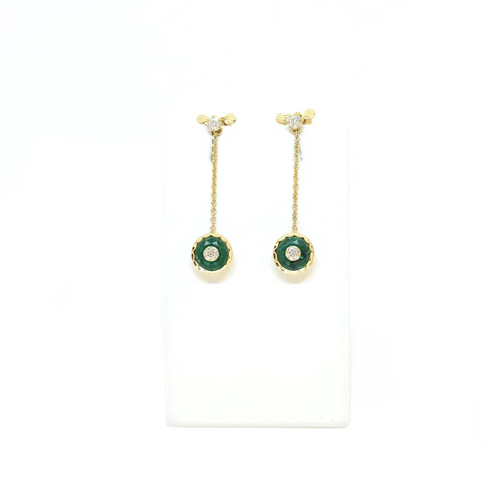 Korloff Yellow Gold Earrings With Diamonds Korloff Earrings