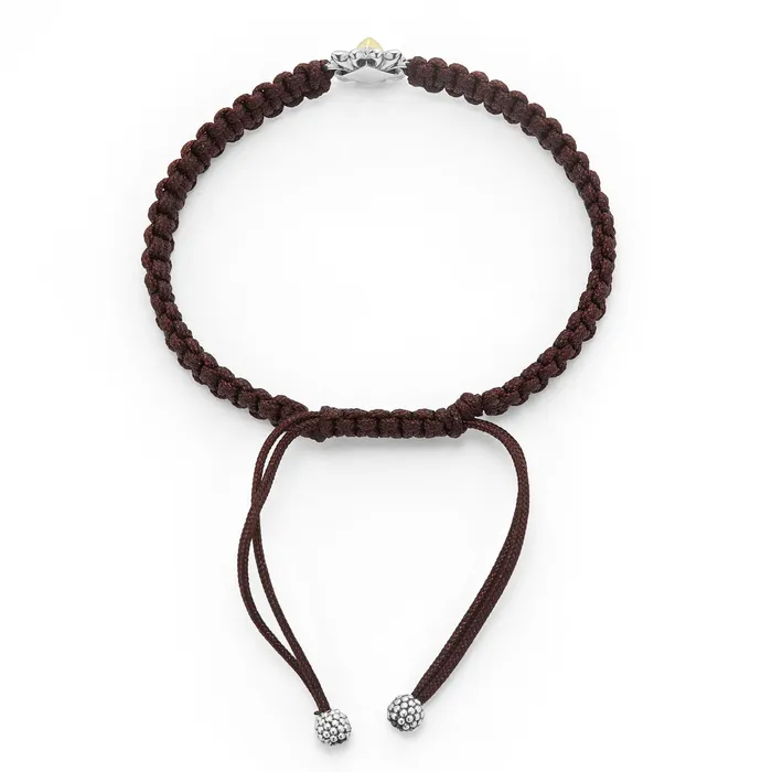 LAGOS Bracelets Anthem Brown Macrame Medieval Bracelet LAGOS Bracelets Anthem Brown Macrame Medieval Bracelet