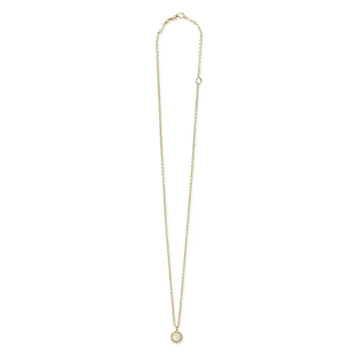 LAGOS Necklaces Covet Round Mother of Pearl Pendant Necklace LAGOS Necklaces Covet Round Mother of Pearl Pendant Necklace
