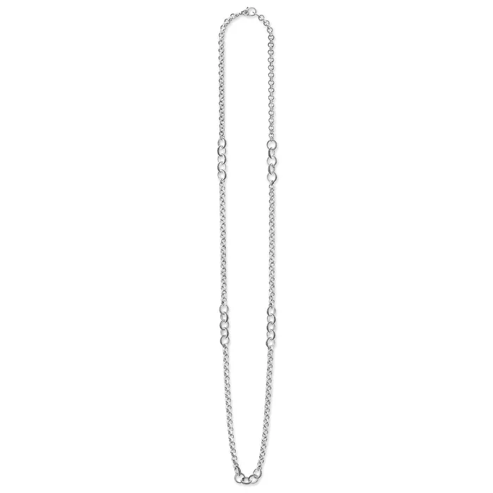 LAGOS Necklaces Signature Caviar Caviar Circle Link Necklace LAGOS Necklaces Signature Caviar Caviar Circle Link Necklace