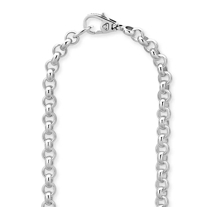 LAGOS Necklaces Signature Caviar Caviar Circle Link Necklace LAGOS Necklaces Signature Caviar Caviar Circle Link Necklace