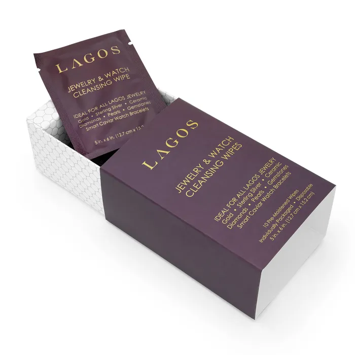 LAGOS Watches Accessories Jewelry Watch Cleansing Wipes LAGOS Watches Accessories Jewelry Watch Cleansing Wipes
