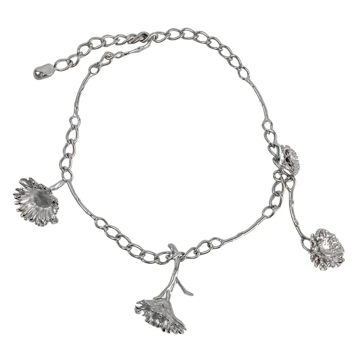 Marni Calla Lily Necklace in Silver Marni Necklaces