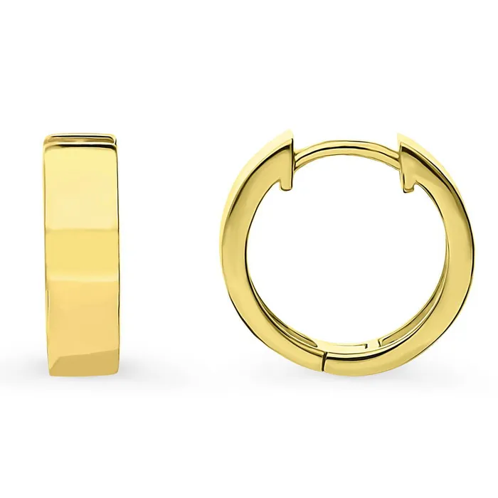 Medium Hoop Earrings in Sterling Silver 06 BERRICLE Earrings