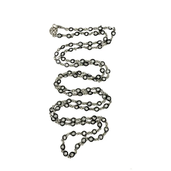 Necklaces Freida Rothman Freida Rothman Faceted Stone Wrap Chain Necklace Necklaces Freida Rothman Freida Rothman Faceted Stone Wrap Chain Necklace