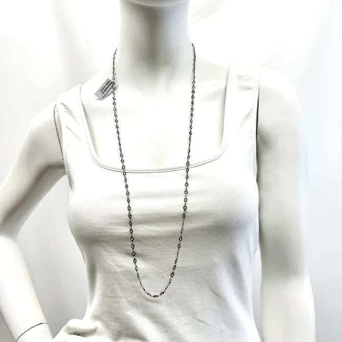 Necklaces Freida Rothman Freida Rothman Faceted Stone Wrap Chain Necklace