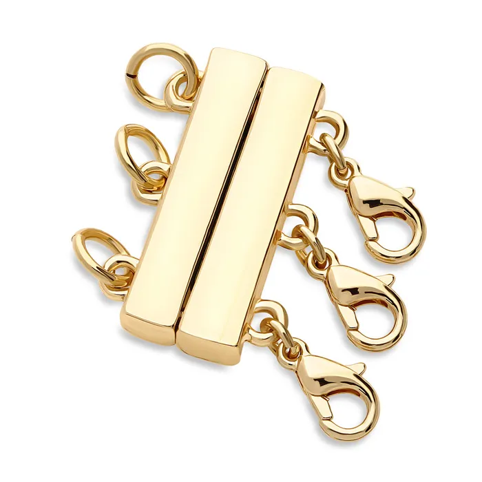 Necklaces Triple Necklace Layering Clasp 2 Piece BERRICLE