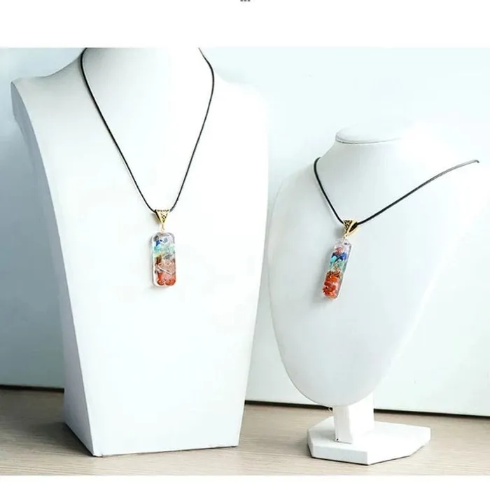 Orgone Seven Chakras Energy Pendant Necklace wickedafstore Necklaces