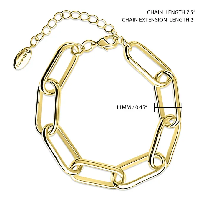 Paperclip Link Bracelet BERRICLE Bracelets