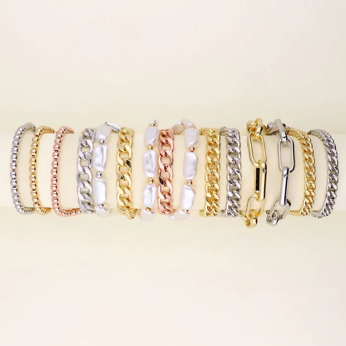Paperclip Link Bracelet BERRICLE Bracelets