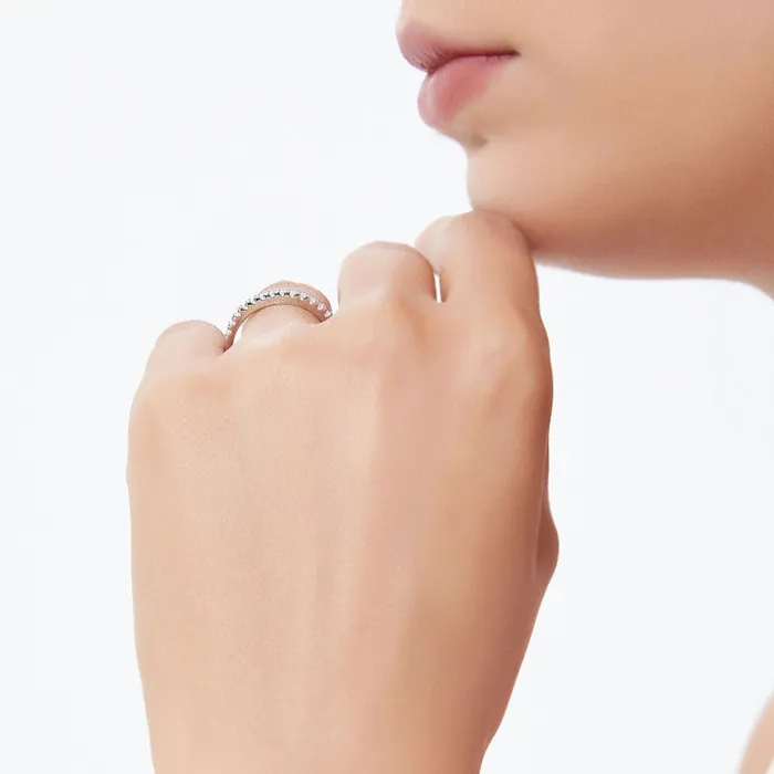 Rings BERRICLE Halo Oval CZ Ring Set in Sterling Silver