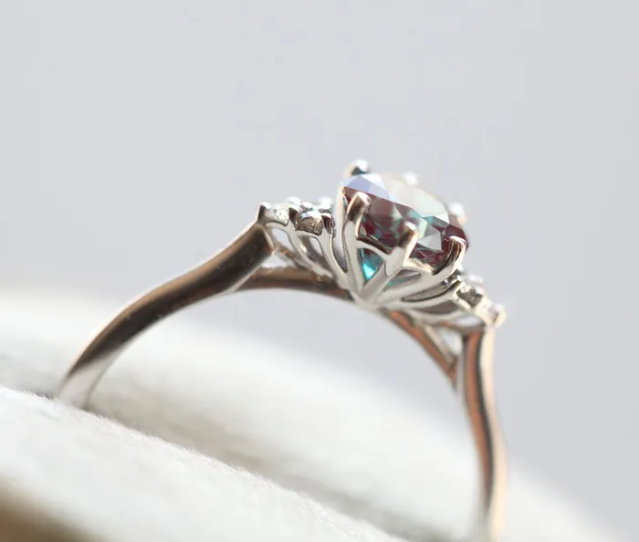 Rings Capucinne Amy Alexandrite Ring Set