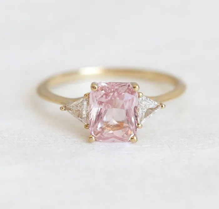 Rings Capucinne Theresa Sapphire Diamond Ring